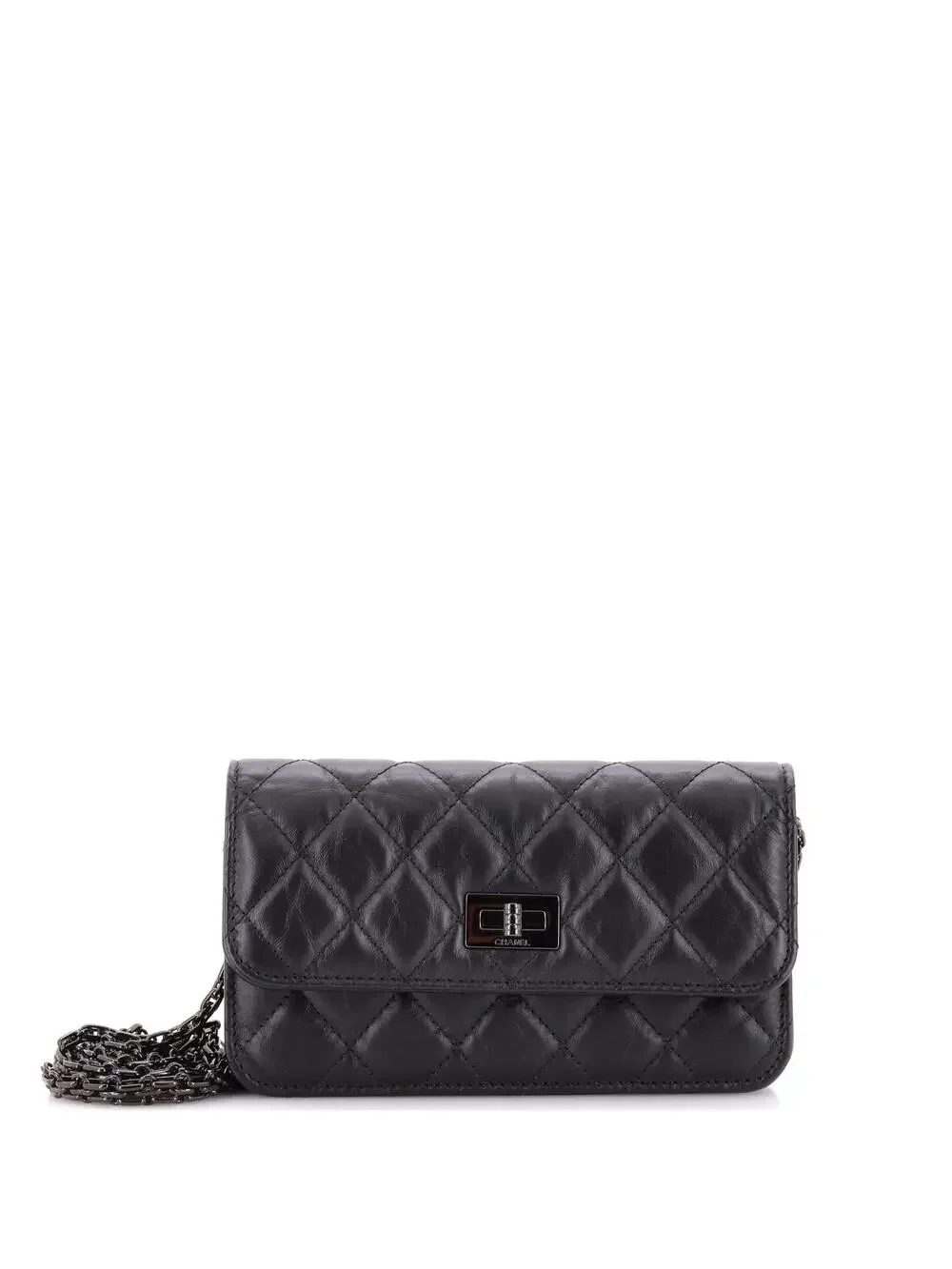 Chanel So Black Reissue 2.55 Flap Phone #343022C27B